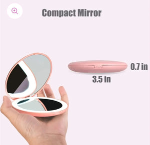 LED Compact Mirror