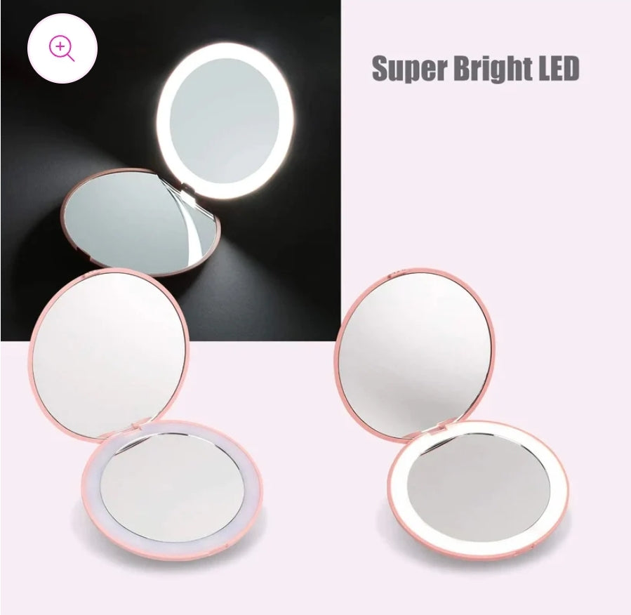 LED Compact Mirror