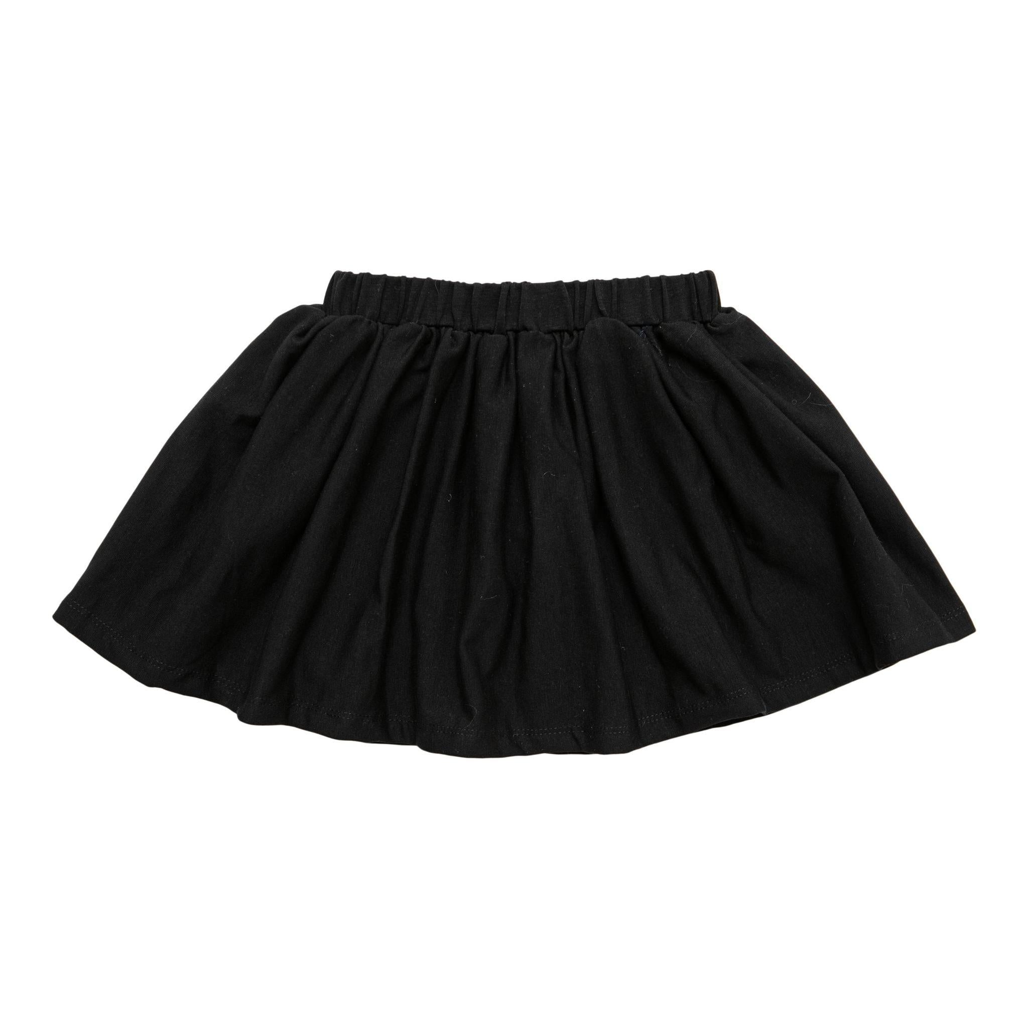 Mila and Rose Black Twirl Skirt