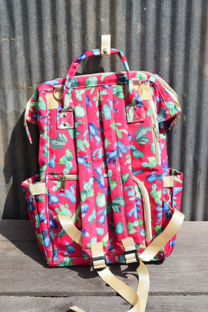 Kippy Cactus Backpack Diaper Bag