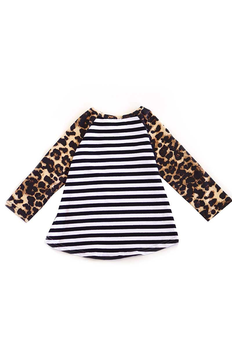 Leopard Sleeved Pocket Tee (multiple styles)